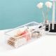 Transparent Cosmetic Organiser, Drawer Organiser with Three Compartments